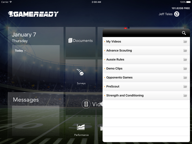 GamePlan iPad App for NFL NHL and MLB Players Coaching
